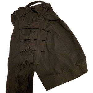 Torrid 3X Black Mesh Slit Leggings